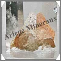 QUARTZ  INCLUSIONS - Pointe - 120x50x40 mm - 460 grammes - E001
