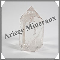 QUARTZ  INCLUSIONS - Pointe - 65x35x25 mm - 95 grammes - Y001