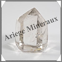 QUARTZ  INCLUSIONS - Pointe - 47x32x28 mm - 73 grammes - Y002
