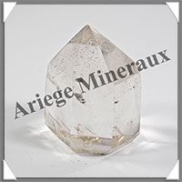 QUARTZ  INCLUSIONS - Pointe - 47x32x28 mm - 73 grammes - Y002