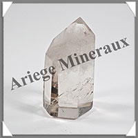 QUARTZ  INCLUSIONS - Pointe - 60x25x25 mm - 64 grammes - Y003
