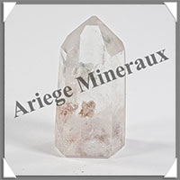 QUARTZ  INCLUSIONS - Pointe - 41x20x12 mm - 19 grammes - Y006