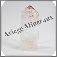 QUARTZ  INCLUSIONS - Pointe - 70x25x18 mm - 70 grammes - Y007