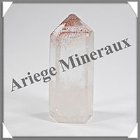 QUARTZ  INCLUSIONS - Pointe - 70x25x18 mm - 70 grammes - Y007