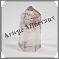 QUARTZ  INCLUSIONS - Pointe - 57x30x25 mm - 69 grammes - Y008