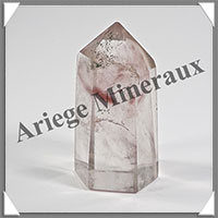 QUARTZ  INCLUSIONS - Pointe - 57x30x25 mm - 69 grammes - Y008