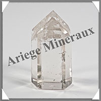 QUARTZ  INCLUSIONS - Pointe - 46x25x15 mm - 31 grammes - Y009