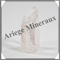 QUARTZ  INCLUSIONS - Pointe - 55x20x18 mm - 32 grammes - Y010