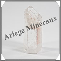 QUARTZ  INCLUSIONS - Pointe - 55x20x18 mm - 32 grammes - Y010