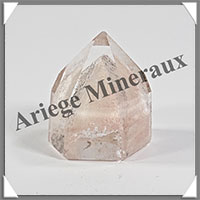 QUARTZ  INCLUSIONS - Pointe - 28x25x20 mm - 21 grammes - Y013