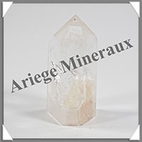 QUARTZ  INCLUSIONS - Pointe - 48x20x20 mm - 20 grammes - Y014
