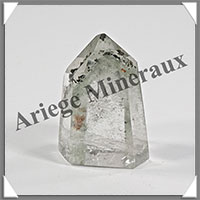 QUARTZ  INCLUSIONS - Pointe - 35x23x16 mm - 20 grammes - Y015