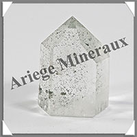 QUARTZ  INCLUSIONS - Pointe - 32x22x13 mm - 19 grammes - Y016