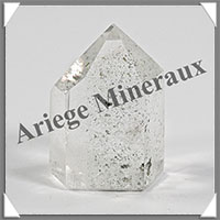 QUARTZ  INCLUSIONS - Pointe - 32x22x13 mm - 19 grammes - Y016