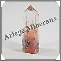 QUARTZ  INCLUSIONS - Pointe - 50x16x14 mm - 19 grammes - Y018