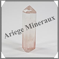QUARTZ  INCLUSIONS - Pointe - 61x15x14 mm - 22 grammes - Y019