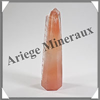 QUARTZ  INCLUSIONS - Pointe - 87x20x20 mm - 58 grammes - Y020