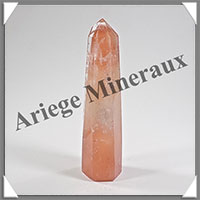 QUARTZ  INCLUSIONS - Pointe - 87x20x20 mm - 58 grammes - Y020