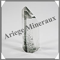QUARTZ  INCLUSIONS - Pointe - 68x24x14 mm - 44 grammes - Y023