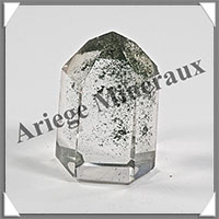 QUARTZ  INCLUSIONS - Pointe - 33x20x16 mm - 22 grammes - Y025