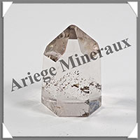 QUARTZ  INCLUSIONS - Pointe - 35x20x20 mm - 21 grammes - Y027
