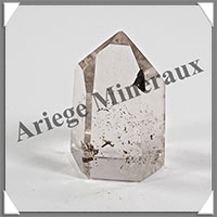 QUARTZ  INCLUSIONS - Pointe - 35x20x20 mm - 21 grammes - Y027
