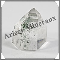 QUARTZ  INCLUSIONS - Pointe - 30x28x22 mm - 25 grammes - Y028