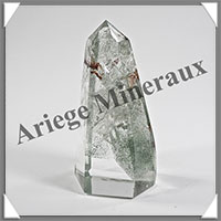 QUARTZ  INCLUSIONS - Pointe - 70x35x25 mm - 72 grammes - Y029