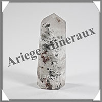 QUARTZ  INCLUSIONS - Pointe - 60x20x12 mm - 29 grammes - Y030