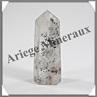 QUARTZ  INCLUSIONS - Pointe - 60x20x12 mm - 29 grammes - Y030