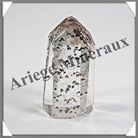 QUARTZ  INCLUSIONS - Pointe - 58x30x20 mm - 57 grammes - Y031