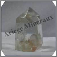 QUARTZ  INCLUSIONS - Pointe - 45 mm - 45 grammes - R001