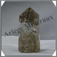 QUARTZ  INCLUSIONS - Pointe - 50 mm - 38 grammes - R002