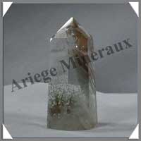 QUARTZ  INCLUSIONS - Pointe - 50 mm - 26 grammes - R004