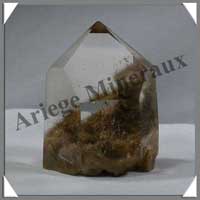 QUARTZ  INCLUSIONS - Pointe - 45 mm - 55 grammes - R005
