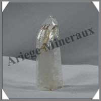 QUARTZ  INCLUSIONS - Pointe - 41 mm - 12 grammes - R007