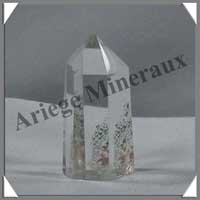 QUARTZ  INCLUSIONS - Pointe - 33 mm - 11 grammes - R008