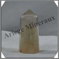 QUARTZ  INCLUSIONS - Pointe - 37 mm - 14 grammes - R010