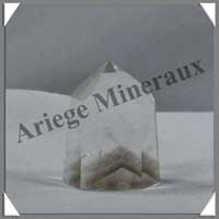 QUARTZ  INCLUSIONS - Pointe - 26 mm - 9 grammes - R012