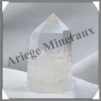 QUARTZ  INCLUSIONS - Pointe - 70 mm - 139 grammes - R025