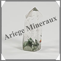 QUARTZ PARTICULIER - Quartz en CHLORITE inclus - 20 mm - 8 grammes - C112