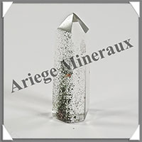 QUARTZ PARTICULIER - Fantme en CHLORITE - 30 mm - 7 grammes - C114