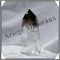 QUARTZ PARTICULIER - Pointe Amthyse - 102 mm - 253 grammes - R005