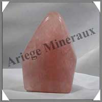 QUARTZ ROSE - Pointe 100 mm - R010