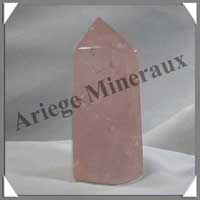 QUARTZ ROSE - Pointe 100 mm - R011