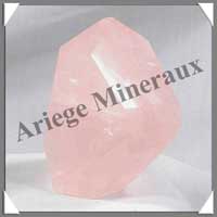 QUARTZ ROSE - Free Form 58x78 mm - R017