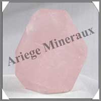 QUARTZ ROSE - Free Form 50x62 mm - R018