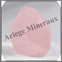 QUARTZ ROSE - Free Form 50x62 mm - R018