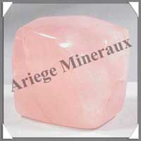 QUARTZ ROSE - Free Form 55x60 mm - R020