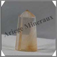 QUARTZ RUTILE - Pointe - 26 mm - 7 grammes - R034